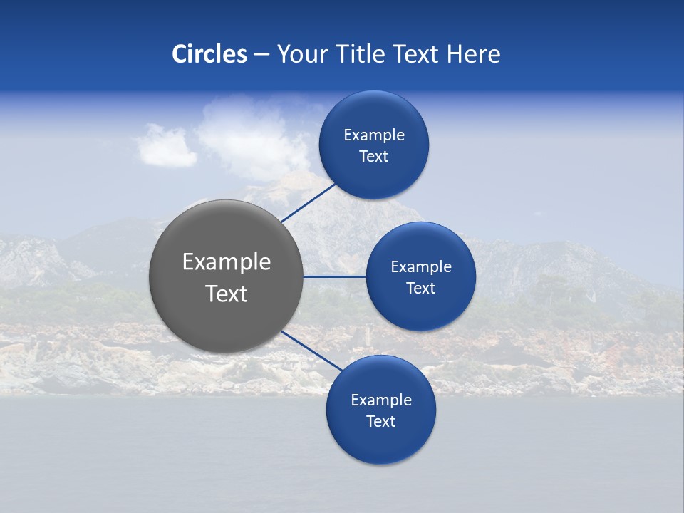 Mountain Ridge Water PowerPoint Template