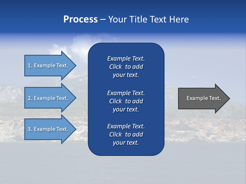 Mountain Ridge Water PowerPoint Template