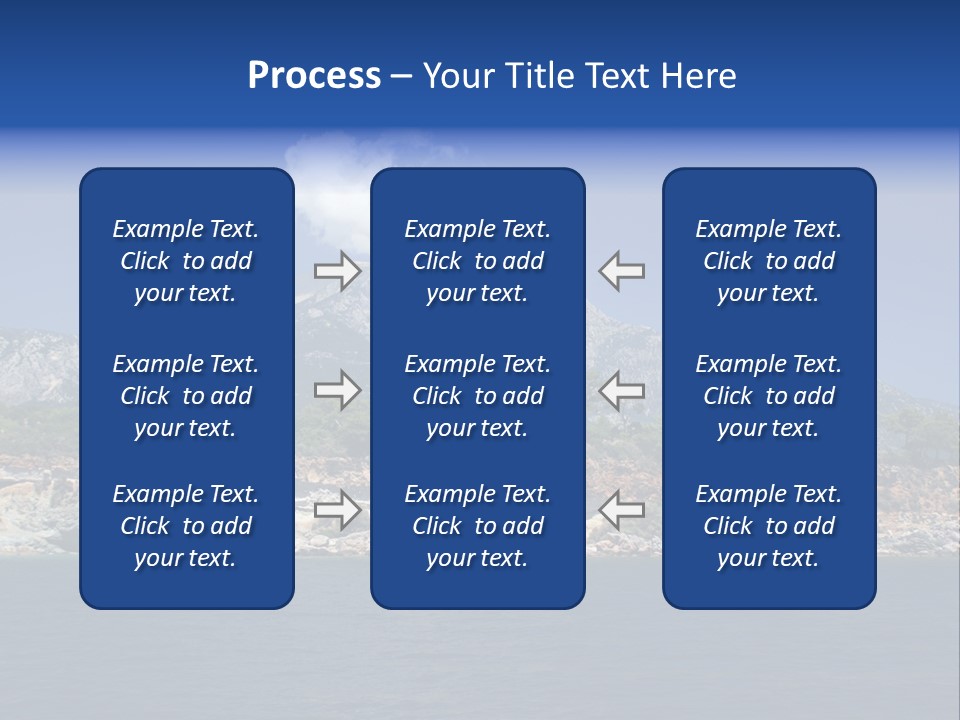 Mountain Ridge Water PowerPoint Template