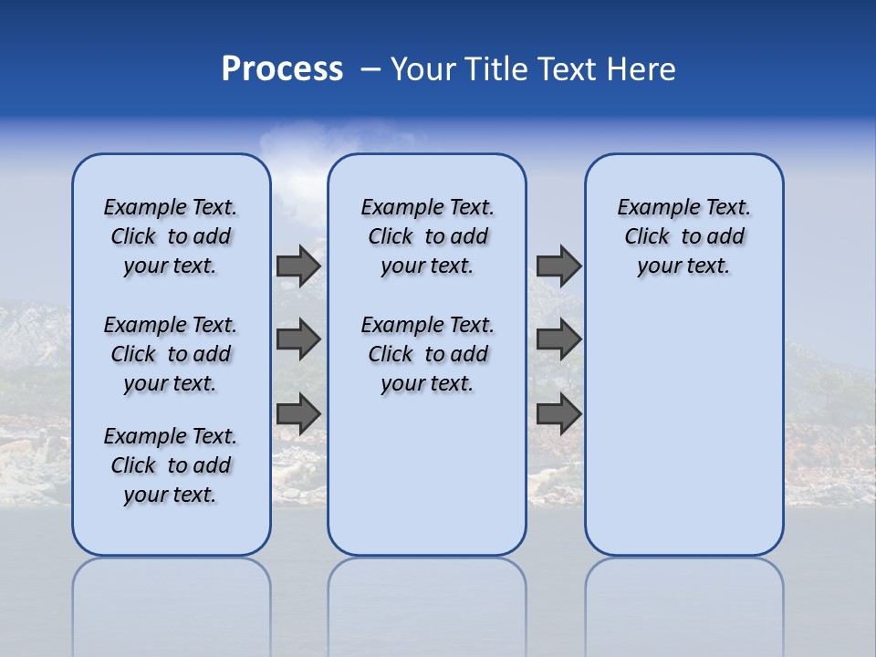 Mountain Ridge Water PowerPoint Template