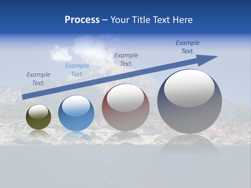 Mountain Ridge Water PowerPoint Template