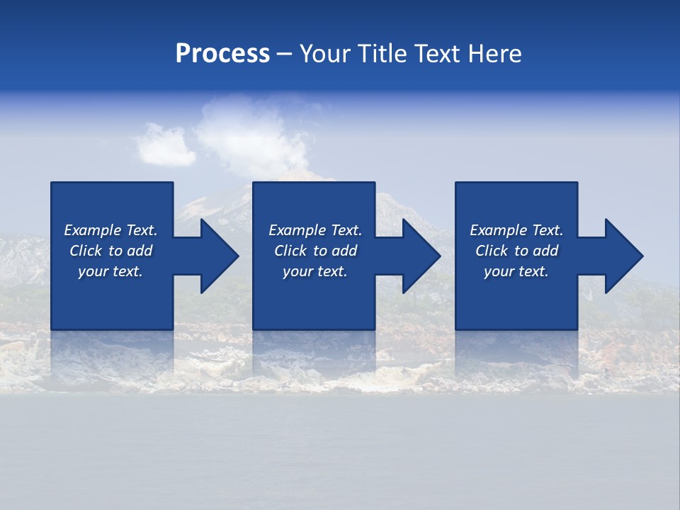 Mountain Ridge Water PowerPoint Template