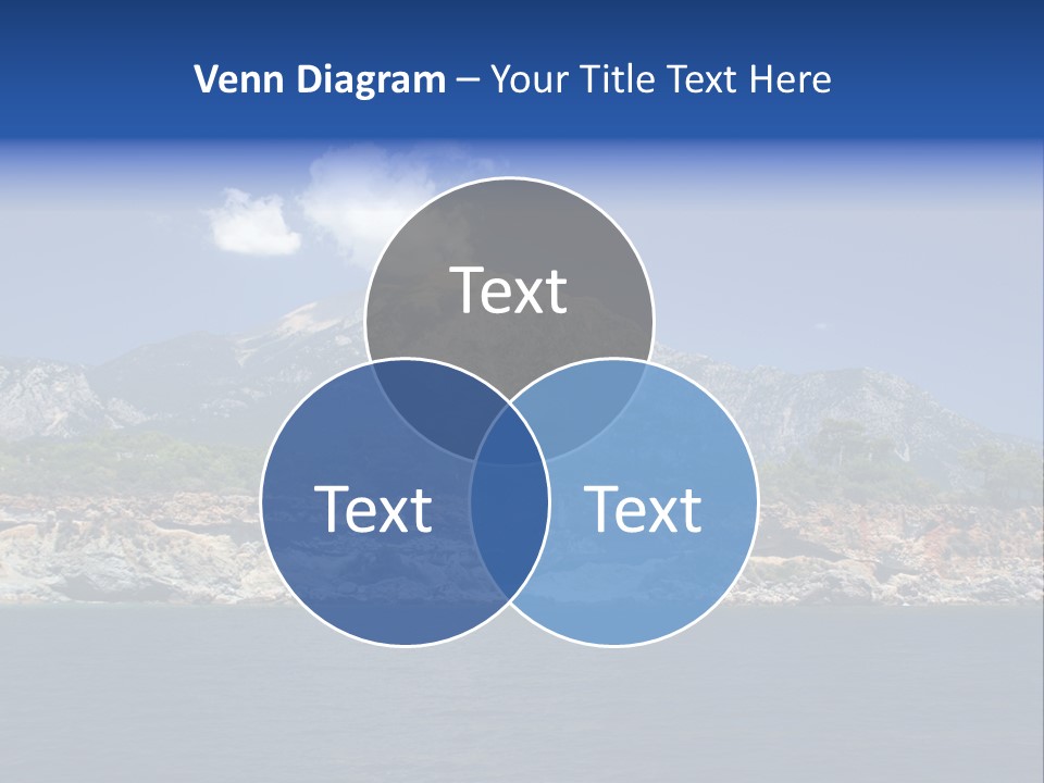 Mountain Ridge Water PowerPoint Template