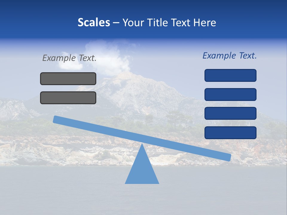 Mountain Ridge Water PowerPoint Template