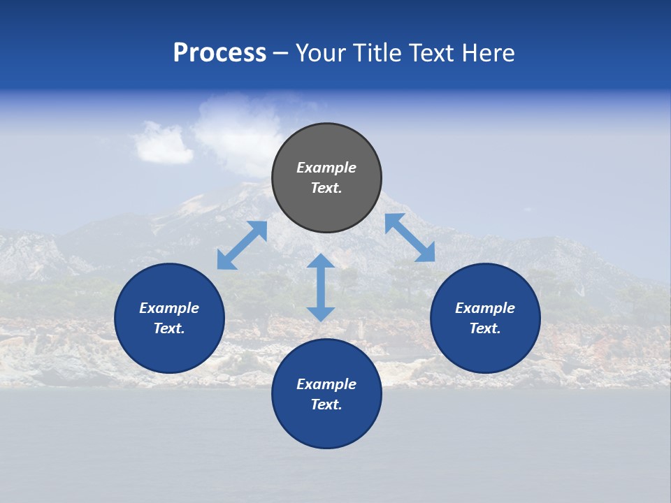 Mountain Ridge Water PowerPoint Template