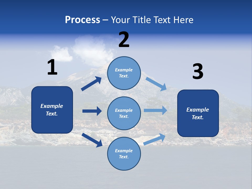 Mountain Ridge Water PowerPoint Template