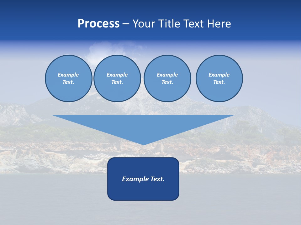 Mountain Ridge Water PowerPoint Template