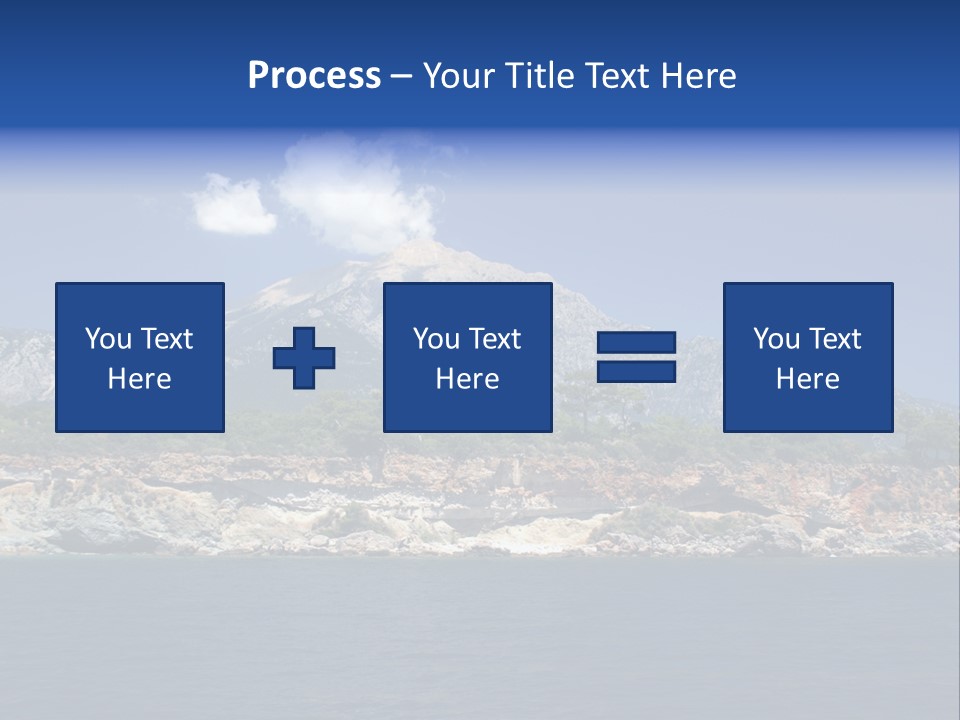 Mountain Ridge Water PowerPoint Template