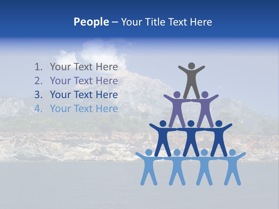 Mountain Ridge Water PowerPoint Template