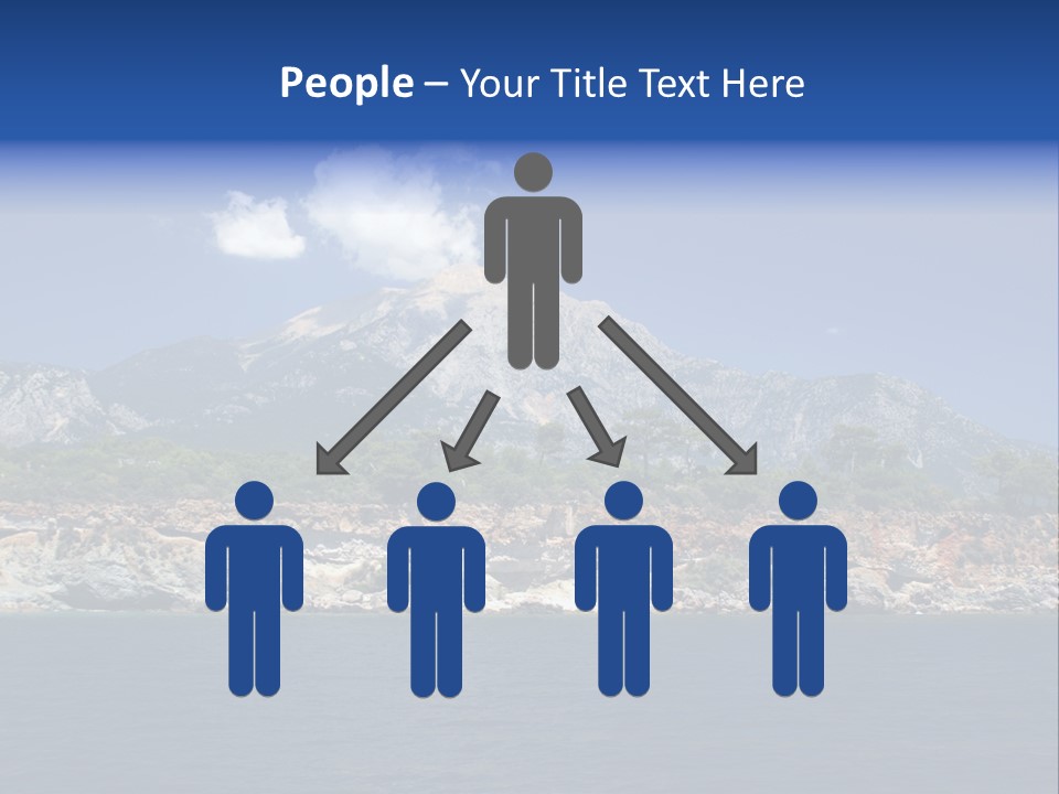 Mountain Ridge Water PowerPoint Template