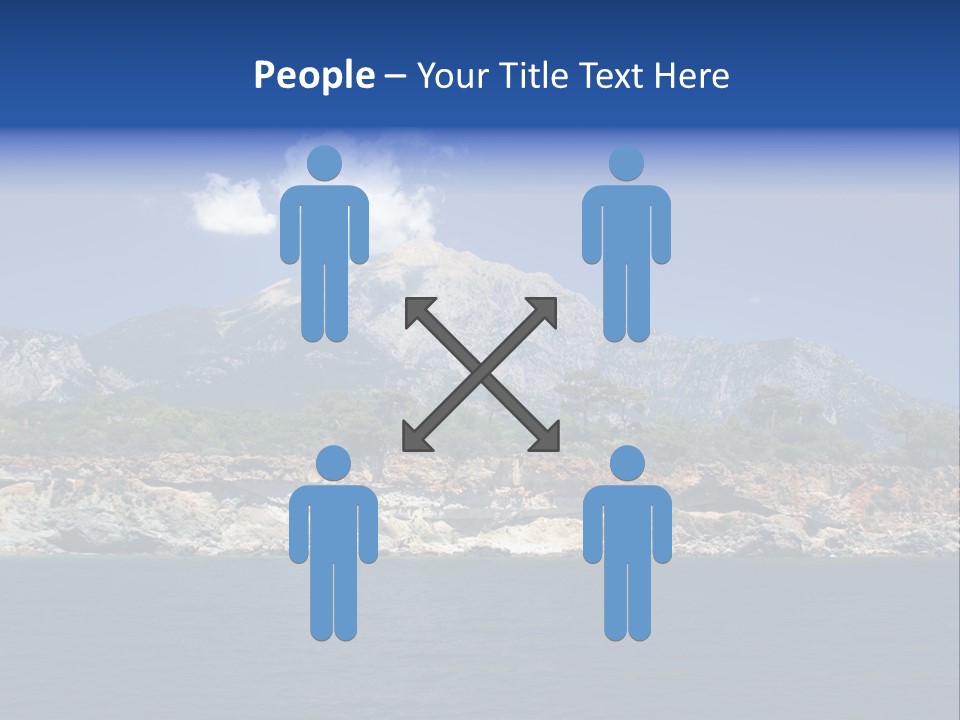 Mountain Ridge Water PowerPoint Template