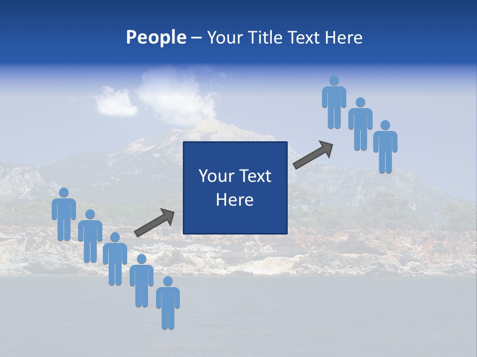 Mountain Ridge Water PowerPoint Template