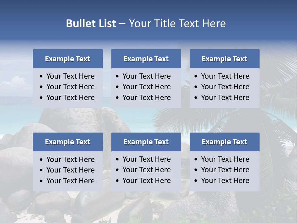 Seychelles PowerPoint Template