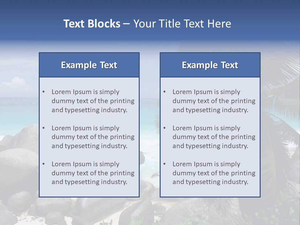 Seychelles PowerPoint Template
