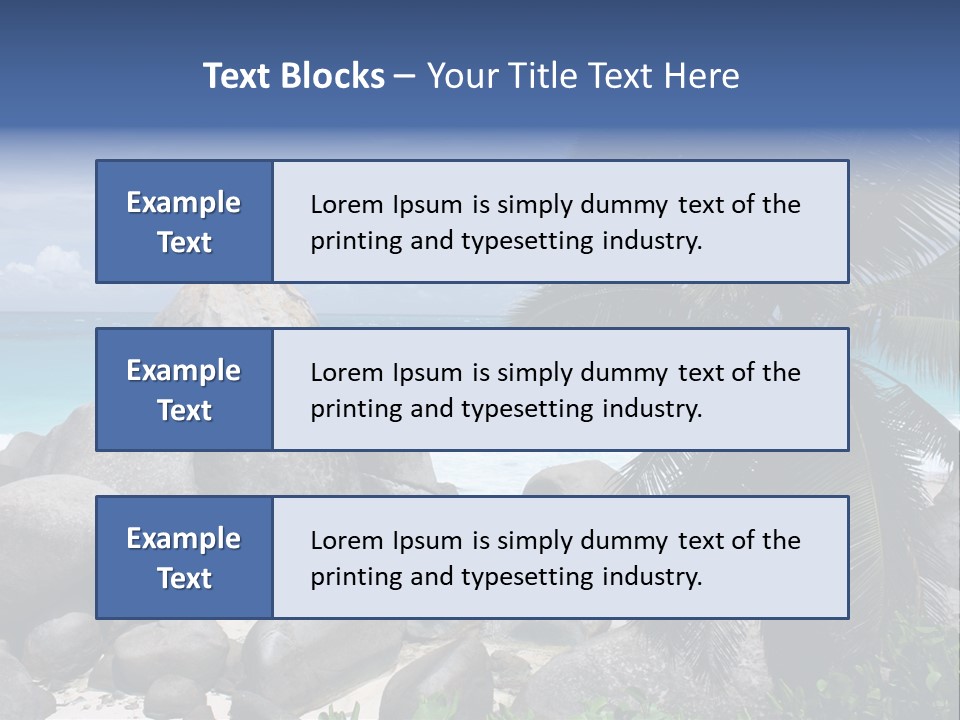 Seychelles PowerPoint Template