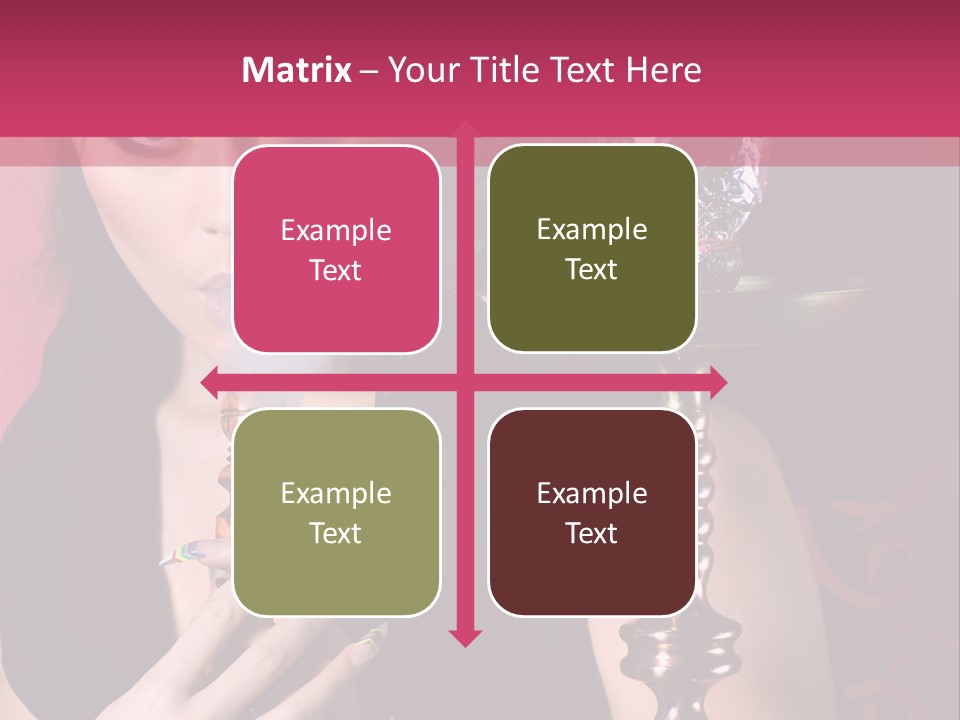 Enjoyment Fashion Background PowerPoint Template