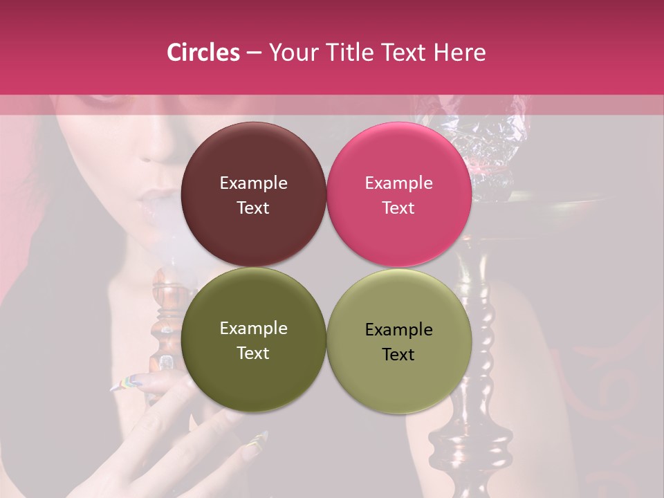 Enjoyment Fashion Background PowerPoint Template