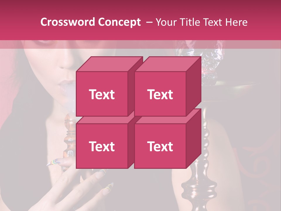 Enjoyment Fashion Background PowerPoint Template