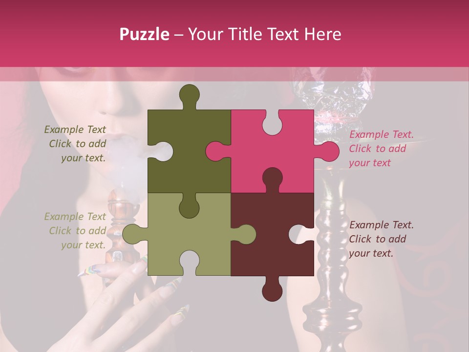 Enjoyment Fashion Background PowerPoint Template