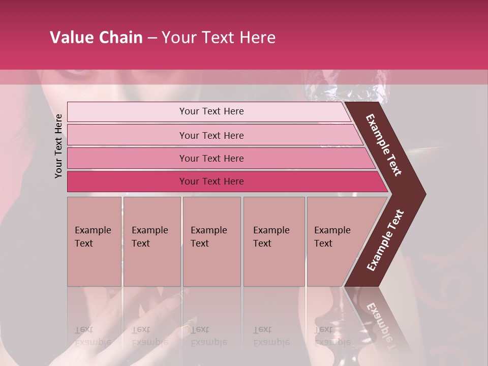 Enjoyment Fashion Background PowerPoint Template