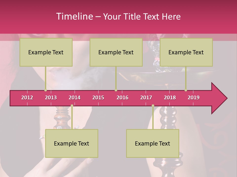 Enjoyment Fashion Background PowerPoint Template