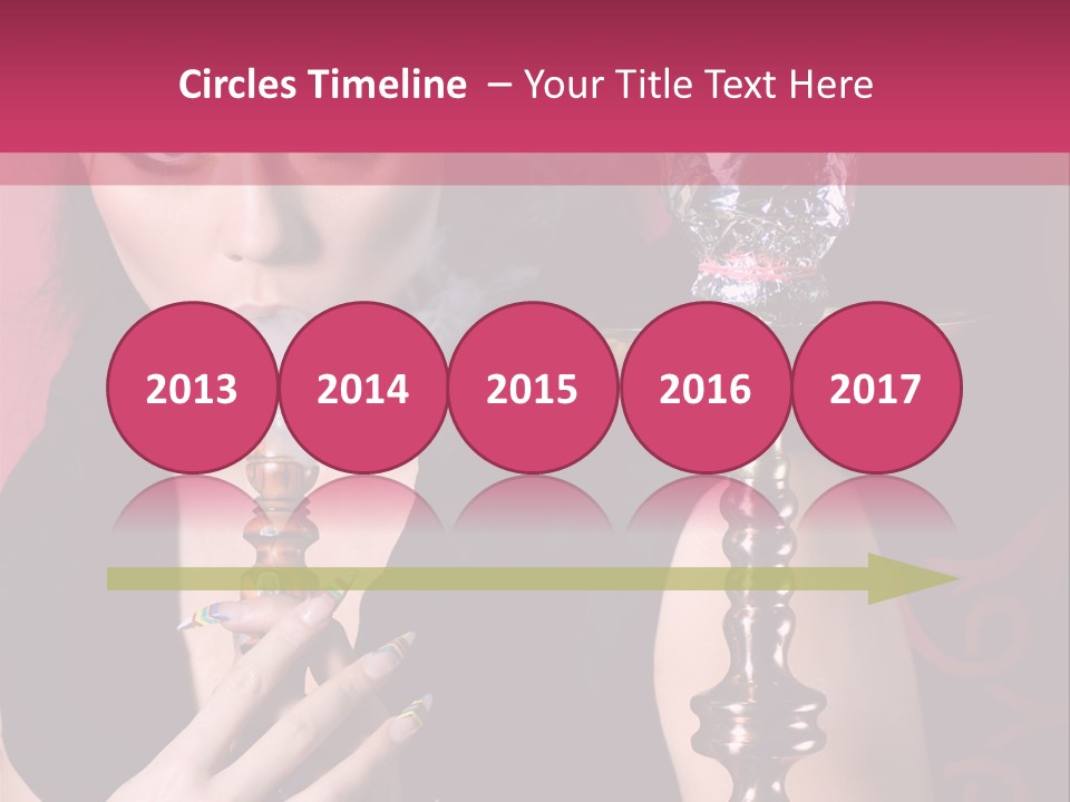 Enjoyment Fashion Background PowerPoint Template