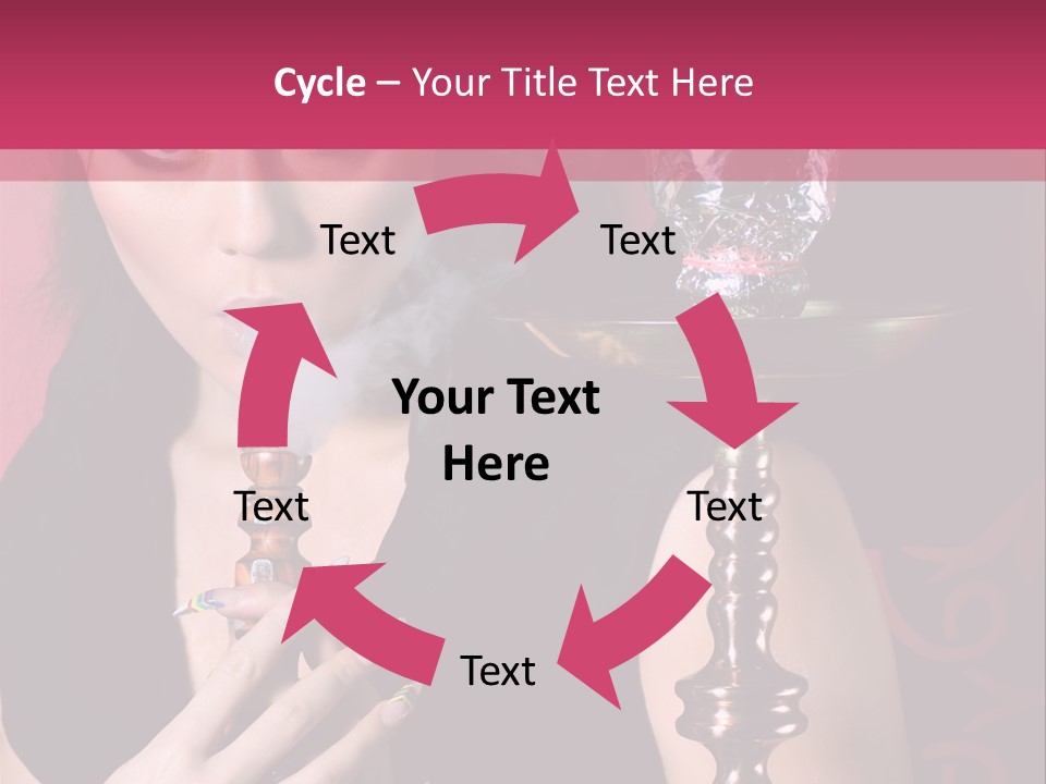 Enjoyment Fashion Background PowerPoint Template