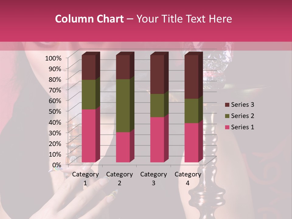 Enjoyment Fashion Background PowerPoint Template