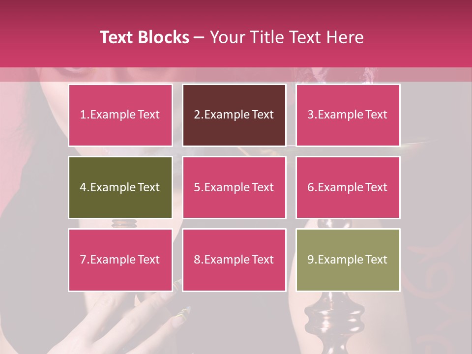 Enjoyment Fashion Background PowerPoint Template