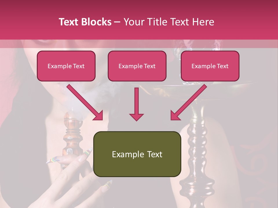 Enjoyment Fashion Background PowerPoint Template