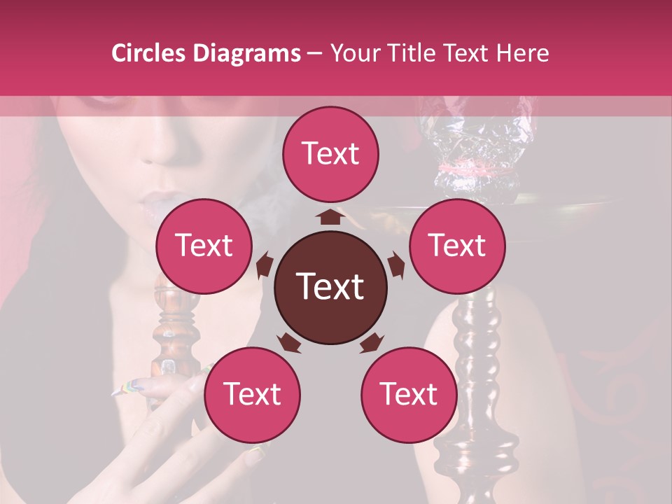 Enjoyment Fashion Background PowerPoint Template