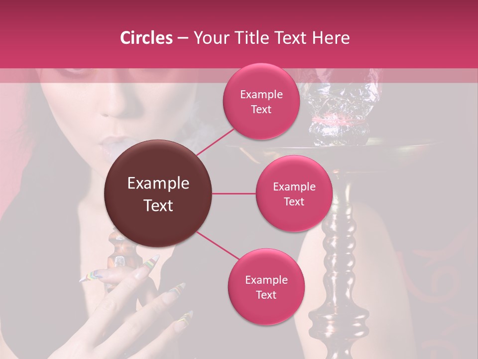 Enjoyment Fashion Background PowerPoint Template