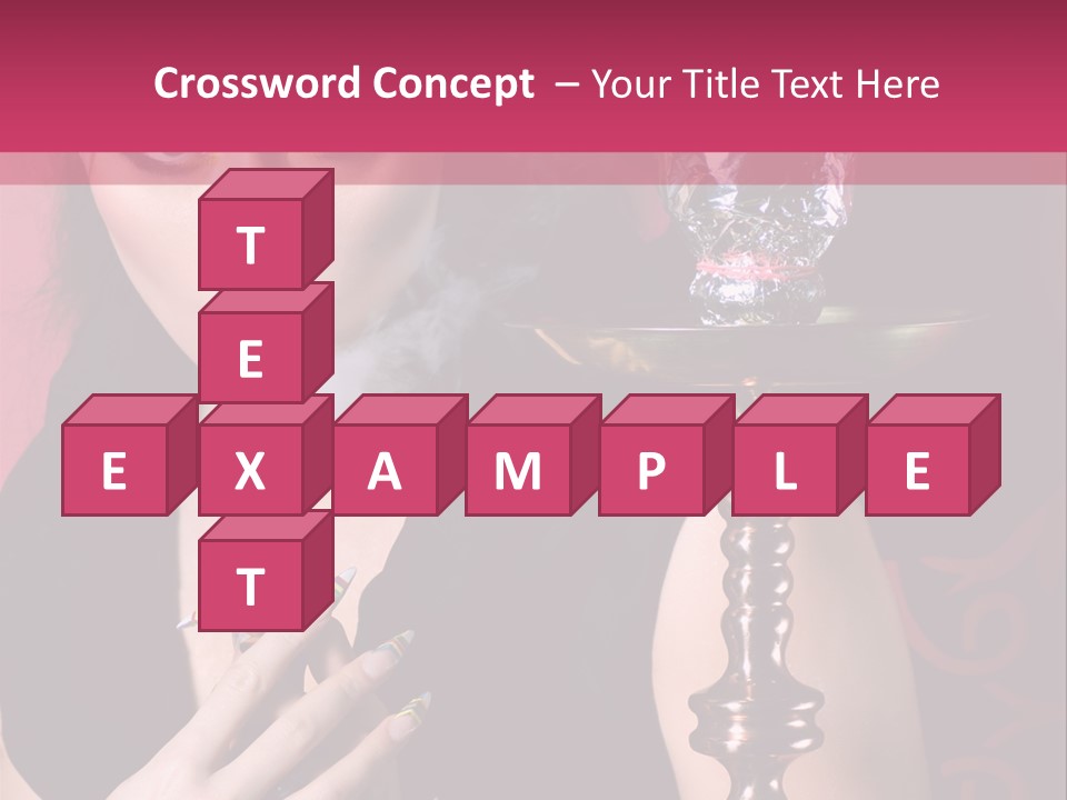 Enjoyment Fashion Background PowerPoint Template