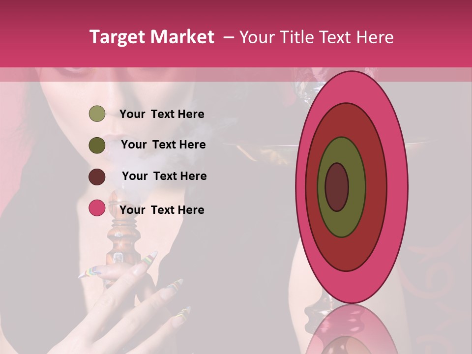 Enjoyment Fashion Background PowerPoint Template