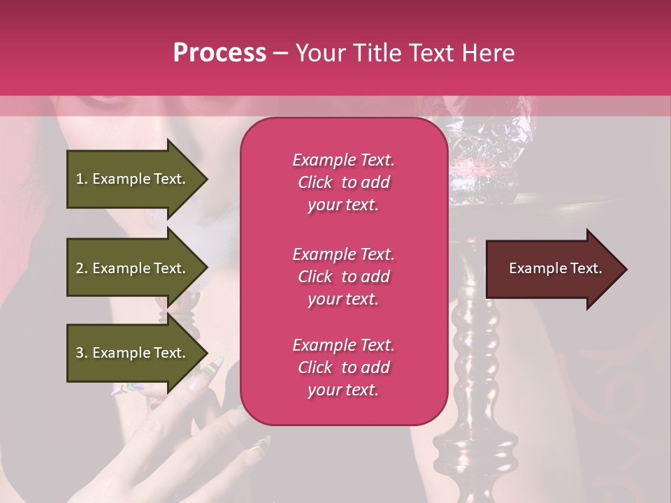 Enjoyment Fashion Background PowerPoint Template