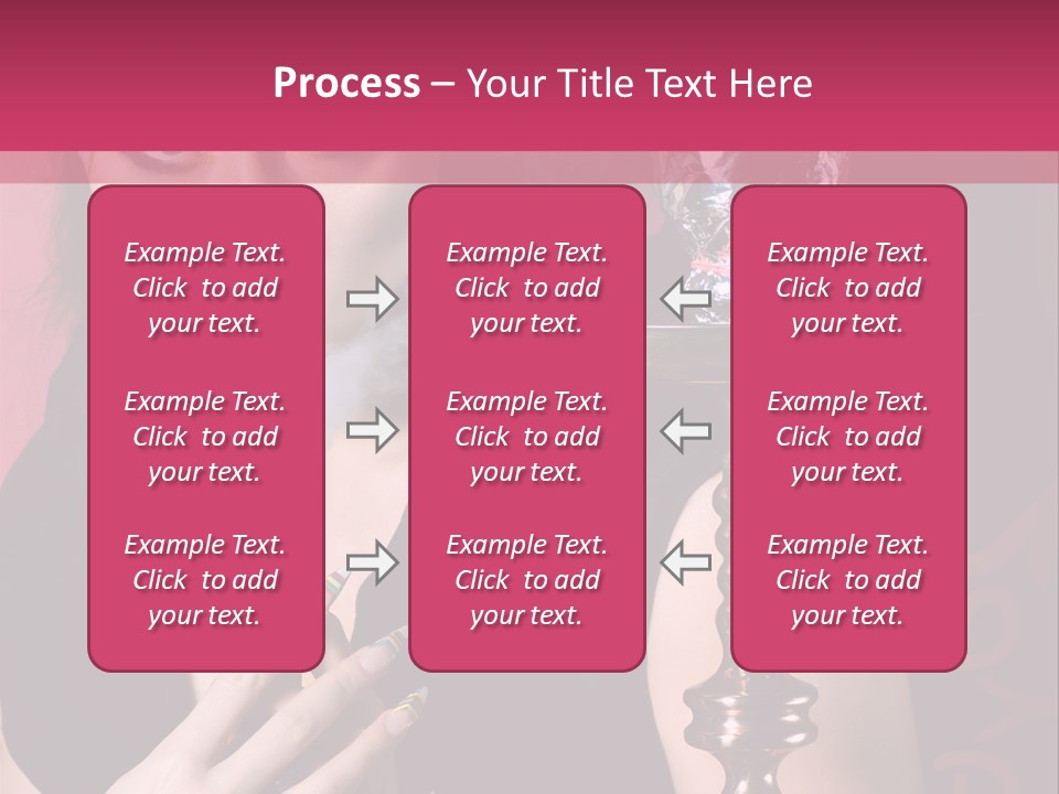 Enjoyment Fashion Background PowerPoint Template