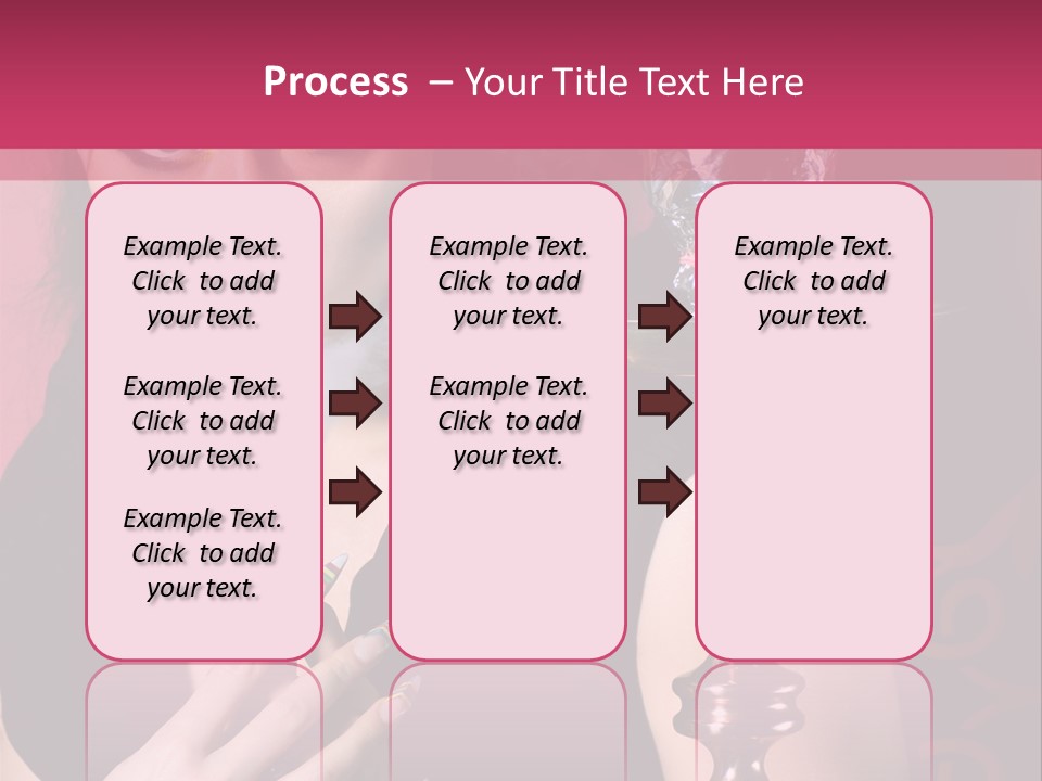 Enjoyment Fashion Background PowerPoint Template