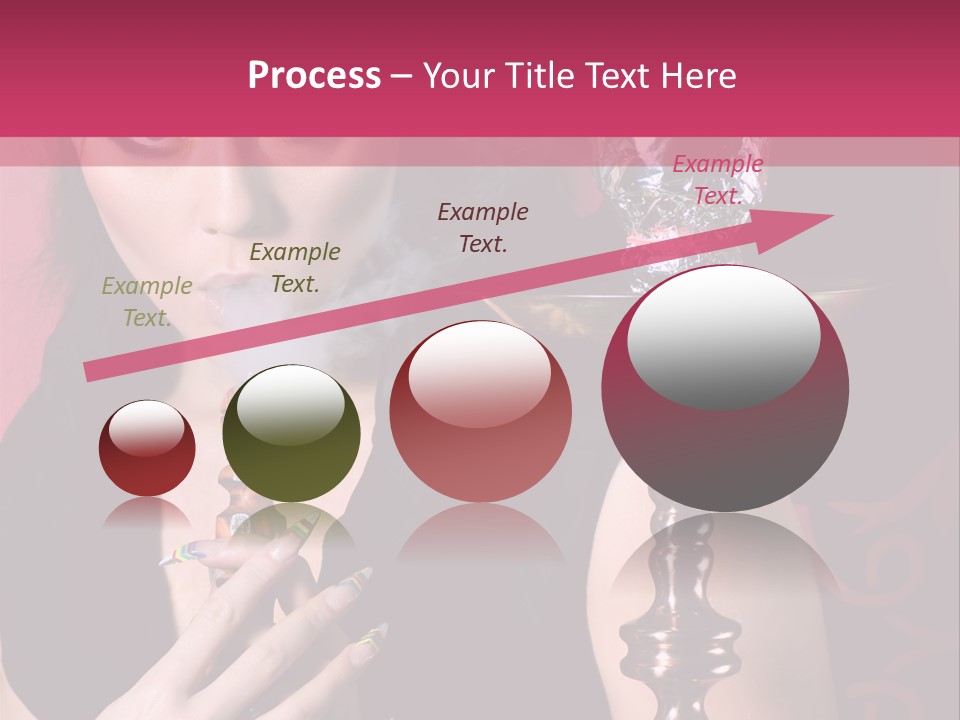 Enjoyment Fashion Background PowerPoint Template