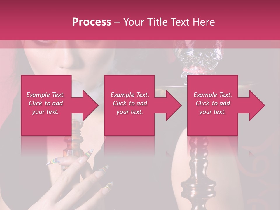 Enjoyment Fashion Background PowerPoint Template