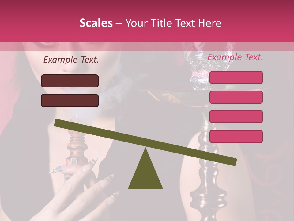 Enjoyment Fashion Background PowerPoint Template