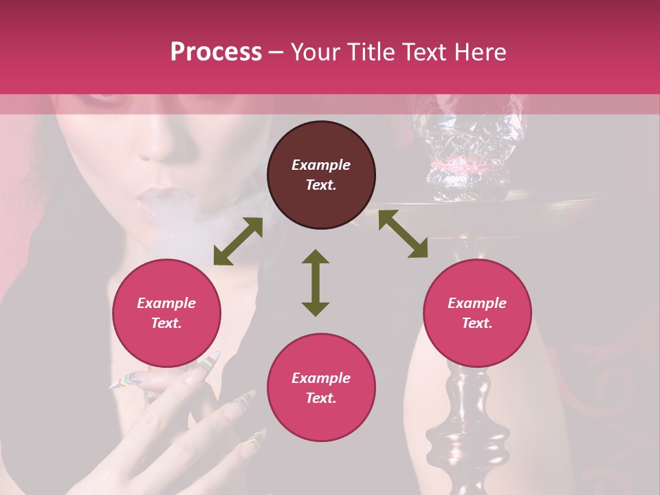 Enjoyment Fashion Background PowerPoint Template