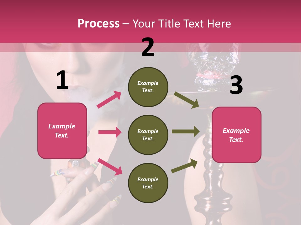 Enjoyment Fashion Background PowerPoint Template