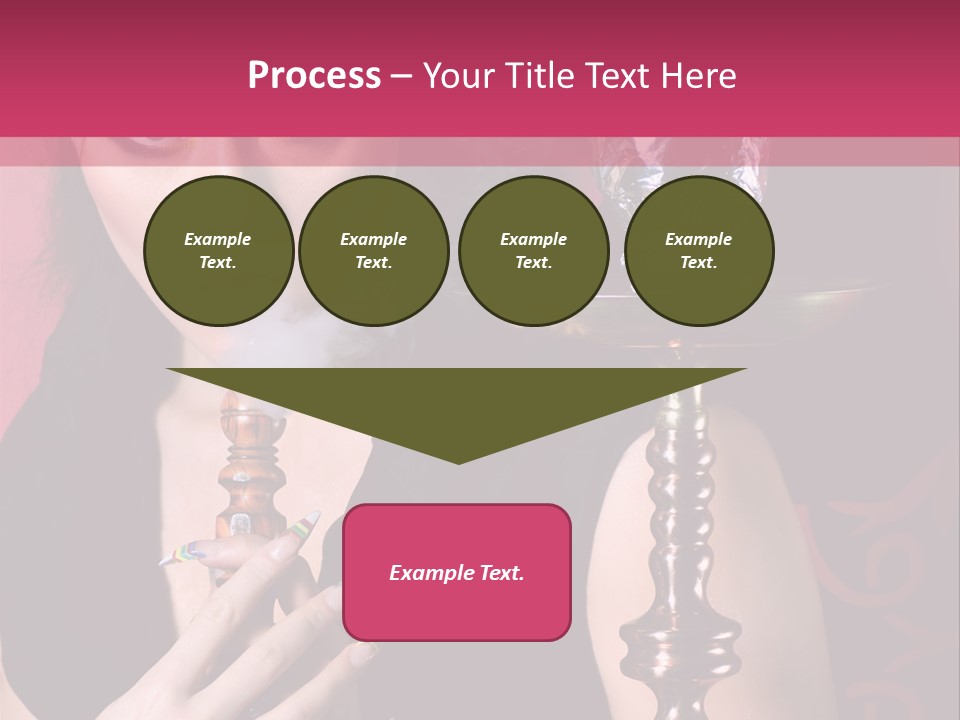 Enjoyment Fashion Background PowerPoint Template