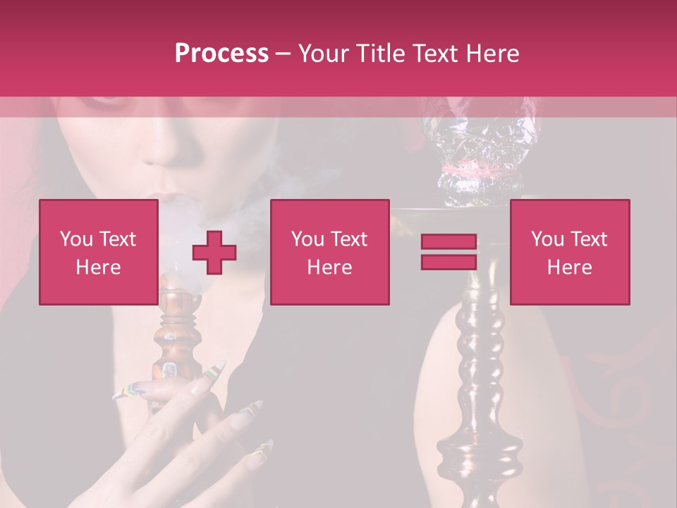 Enjoyment Fashion Background PowerPoint Template