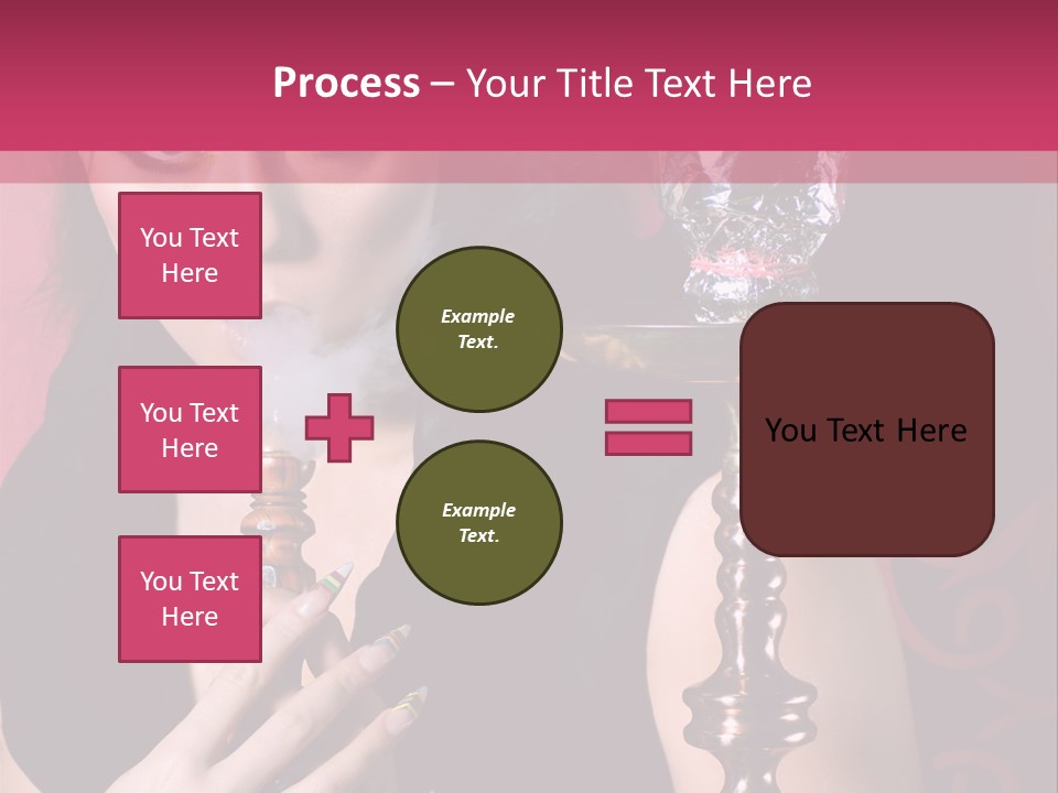 Enjoyment Fashion Background PowerPoint Template