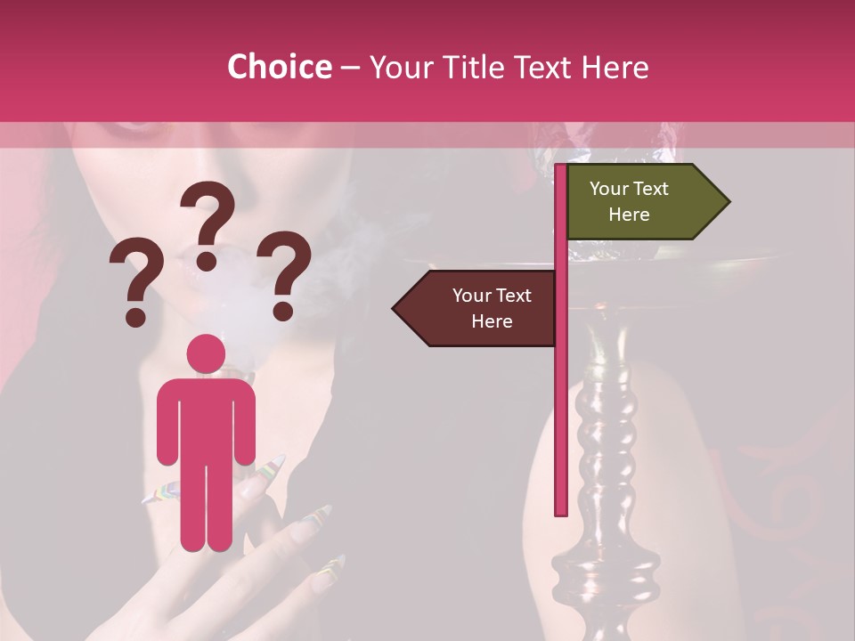 Enjoyment Fashion Background PowerPoint Template