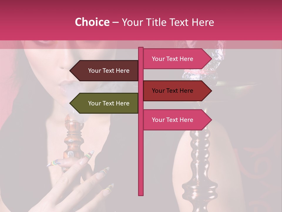 Enjoyment Fashion Background PowerPoint Template