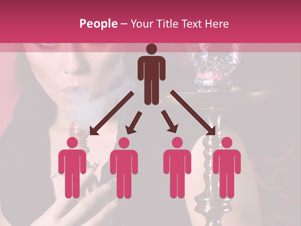 Enjoyment Fashion Background PowerPoint Template