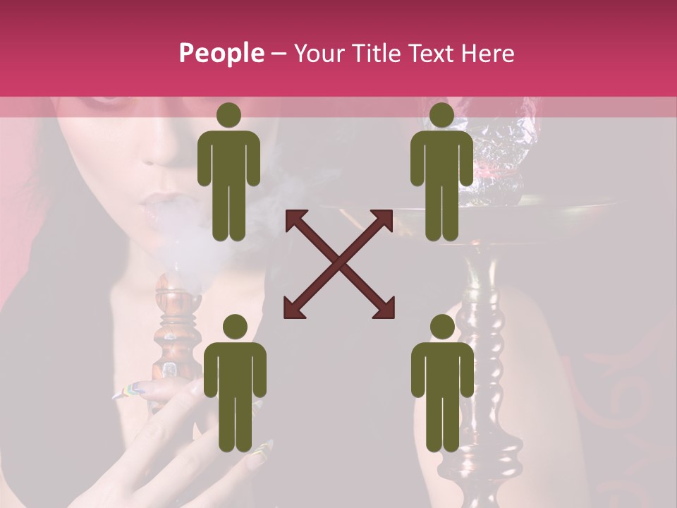 Enjoyment Fashion Background PowerPoint Template