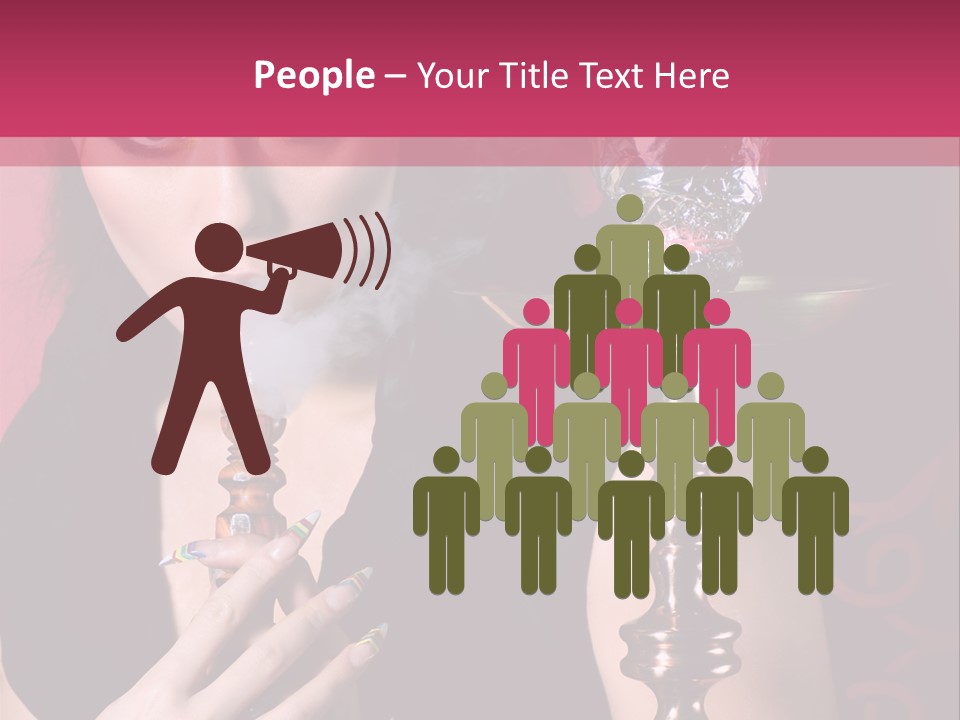 Enjoyment Fashion Background PowerPoint Template